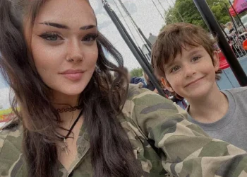 Savanah White y su hijo Malakye