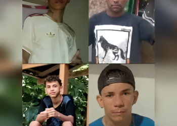 Mauricio, Taylon, Robson y Robslan