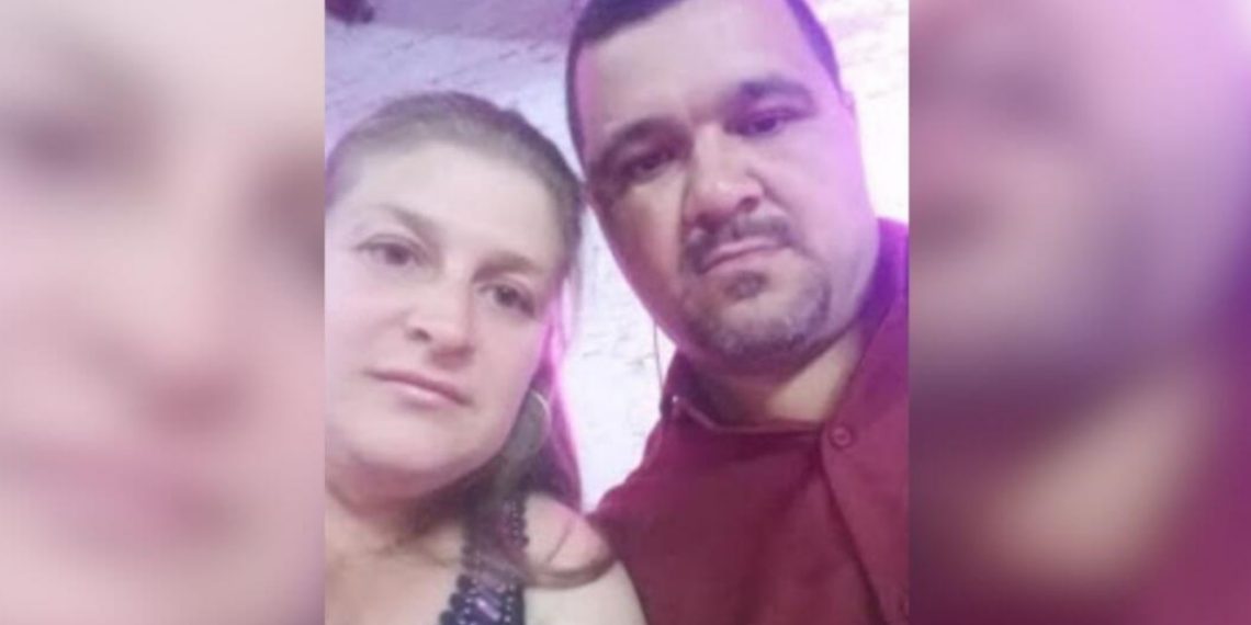 Dalmir y su esposa Josiane.