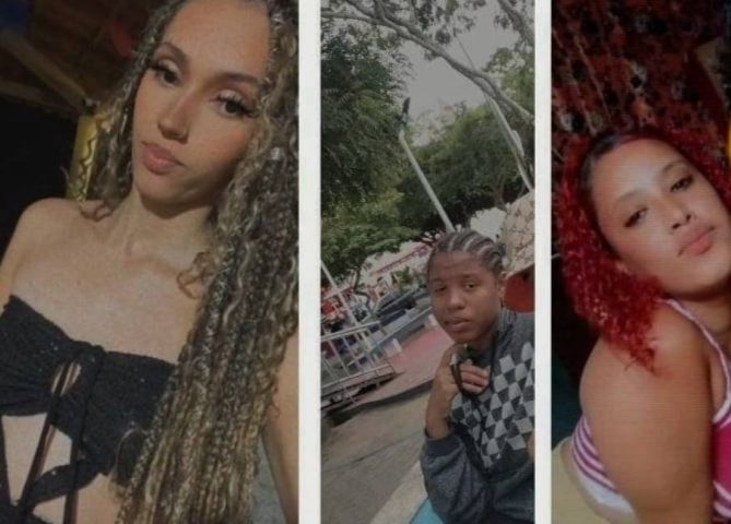 Leticia, Carol y Rafaela