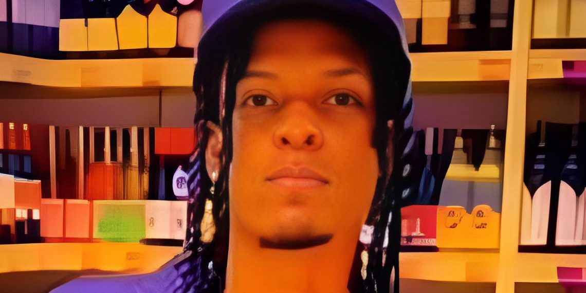 Durante un asalto en el barrio.