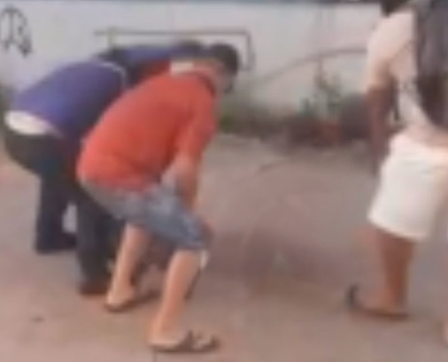 Luego de robar en un bus.