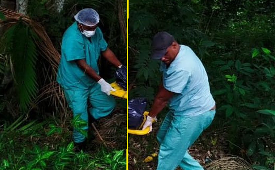 Como lo encontraron en el barrio.