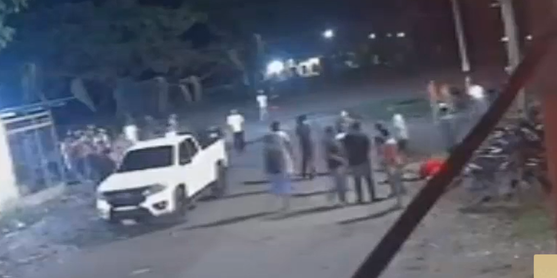 En un negocio de bebidas.