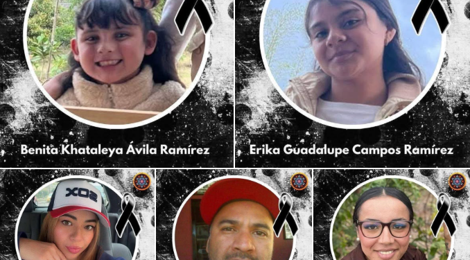 Identifican a familia sin vida luego de un choque