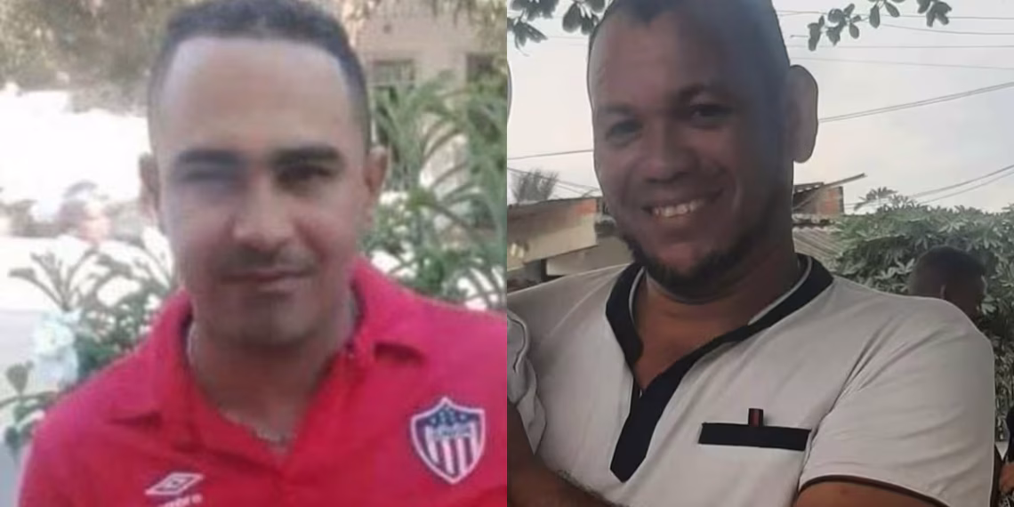 Luis Gabriel Díaz Tapias y Aldair Junior Roldán Santiago