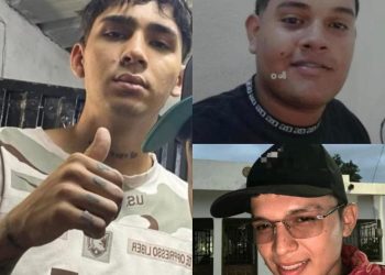 Ángelo, Michael y Cristian