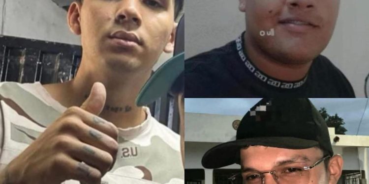 Ángelo, Michael y Cristian