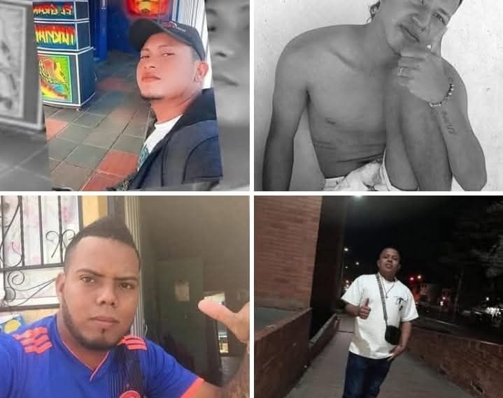 Cinco persona sin vida