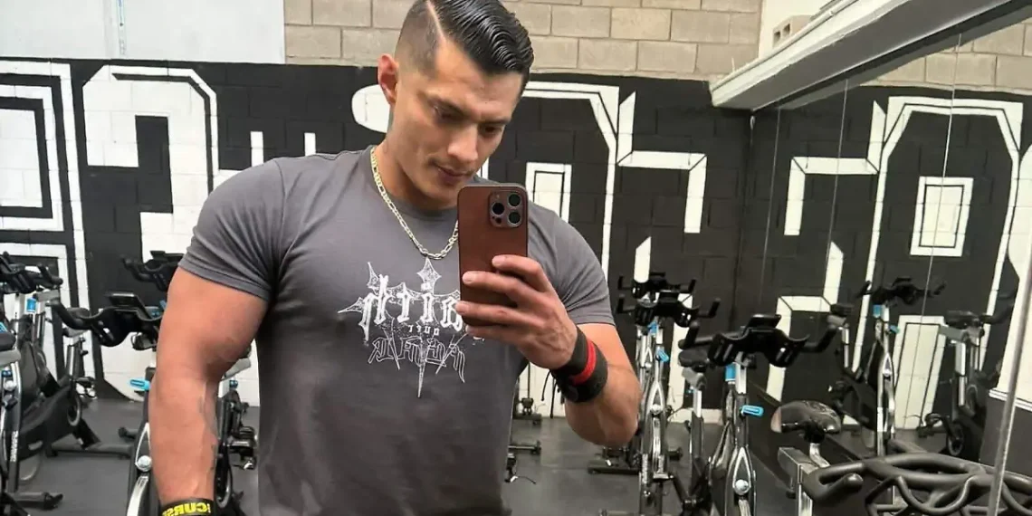 Mario el instructor de un gimnasio