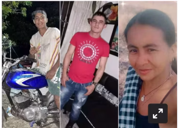 Jhon Jairo, Martha Zúñiga y Andrés Felipe