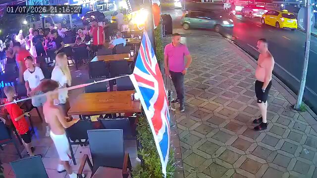 Turista británico protagoniza incidente en un restaurante de Marmaris